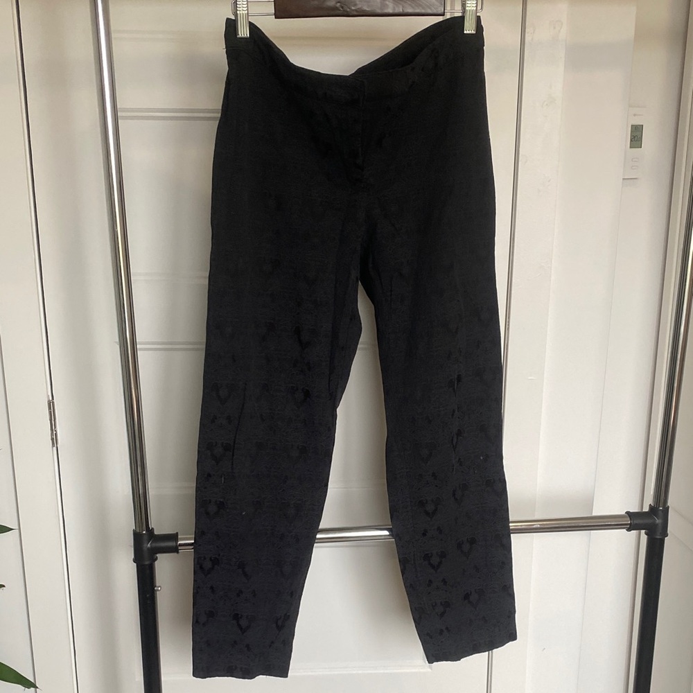 Ellen Tracy Black Straight Leg Pants